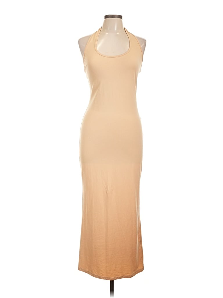 Pre-owned Shein Casual Dress In Brown