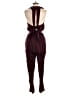 Reiss 100% Polyester Solid Burgundy Jumpsuit Size 6 - photo 2