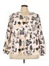 Ann Taylor LOFT Ivory Long Sleeve Blouse Size 22 - photo 1