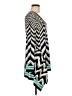 ECI Chevron-herringbone Teal Long Sleeve Top Size M - photo 4