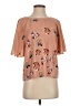 CeCe 100% Polyester Pink Short Sleeve Blouse Size S - photo 1