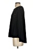 Buttons Black Long Sleeve Top Size S - photo 5