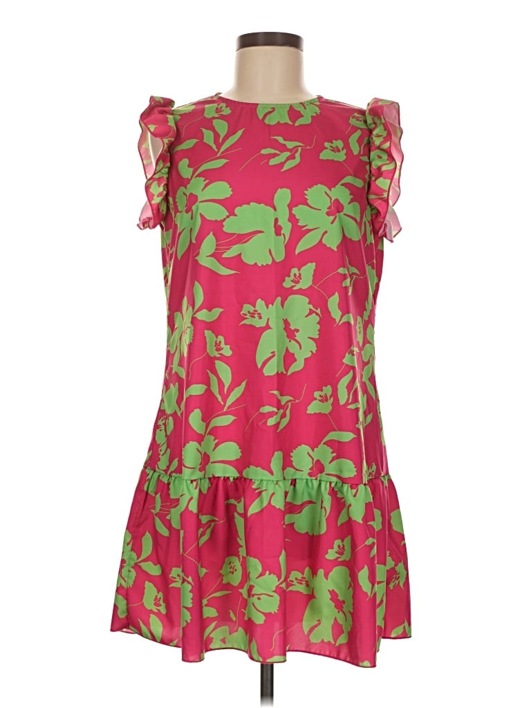 Pre-owned Shein Casual Dress In Pink