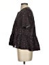Madewell Polka Dots Black Short Sleeve Blouse Size S (estimated) - photo 5