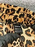 Shein Animal Print Brown Casual Pants Size L - photo 7