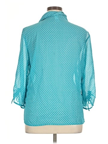 Draper's & Damon's 3/4 Sleeve Blouse (view 2)