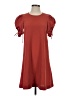 See By Chloé 100% Polyester Solid Red Orange Casual Dress Size EU (FR) 36 / US 4 - photo 1