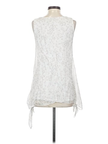 Giusy Sleeveless Silk Top (view 2)