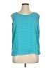 Draper's & Damon's 100% Polyester Teal Sleeveless Blouse Size XL - photo 1