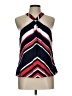 Chaps 100% Polyester Red Sleeveless Blouse Size L (petite) - photo 1