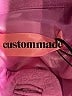 Custommade 100% Polyester Pink Jacket Size S - photo 6