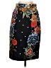 Baraschi 100% Polyester Print Black Formal Skirt Size 2 - photo 1