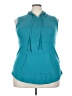 Lularoe Teal Sleeveless Top Size 24 - 26 - photo 1