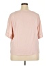 Ava & Viv Pink Short Sleeve Top Size 2X - photo 2