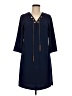Chetta B 100% Polyester Blue Casual Dress Size 6 - photo 1