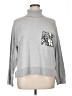 DKNY Silver Turtleneck Sweater Size XL - photo 1