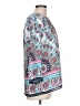 Talbots Paisley Teal 3/4 Sleeve Blouse Size L - photo 4