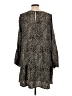 Cotton Bleu 100% Polyester Animal Print Brown Casual Dress Size L - photo 2