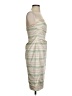 Kay Unger Stripes Tan Cocktail Dress Size 4 - photo 4