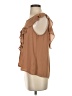 Doe & Rae 100% Polyester Brown Sleeveless Blouse Size S - photo 5
