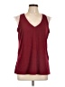 Unbranded Burgundy Sleeveless Top Size L - photo 1