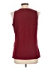 Unbranded Burgundy Sleeveless Top Size L - photo 2
