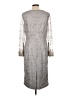 Mac Duggal 100% Polyester Silver Cocktail Dress Size 12 - photo 2