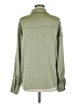 Shein Solid Green Long Sleeve Blouse Size M - photo 2