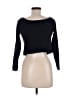 Aritzia Black 3/4 Sleeve T-Shirt Size M - photo 2
