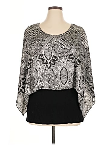 Cha Cha Vente 3/4 Sleeve Blouse (view 1)