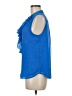 Tommy Hilfiger Blue Sleeveless Blouse Size M - photo 5