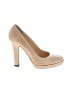 Cole Haan 100% Leather Ivory Tan Heels Size 7 1/2 - photo 1
