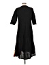 Unbranded 100% Polyester Graphic Black Casual Dress Size L - photo 2