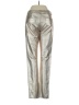 BA&SH 100% Polyester Metallic Silver Casual Pants Size XS (0) - photo 2