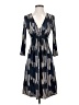 BCBGMAXAZRIA Print Blue Casual Dress Size XS - photo 1