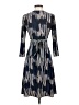 BCBGMAXAZRIA Print Blue Casual Dress Size XS - photo 2
