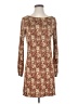 Unbranded Paisley Brown Casual Dress Size S (estimated) - photo 1