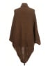 Harve Benard 100% Acrylic Brown Poncho One size - photo 2
