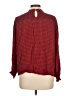 GOODTHREADS Burgundy Long Sleeve Blouse Size XL - photo 2