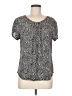 AUW Gray Short Sleeve Blouse Size M - photo 1