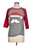 Modern Lux Gray 3/4 Sleeve T-Shirt Size L - photo 1