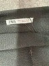 Zara Solid Black Formal Skirt Size S - photo 4