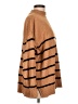 Crown & Ivy Stripes Brown Turtleneck Sweater Size L - photo 4