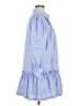 Beulah Style Blue Purple Casual Dress Size M - photo 4