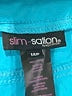 Slim-Sation by Multiples Solid Teal Active Pants Size 14 (petite) - photo 7