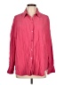 Zara Pink Long Sleeve Blouse Size L - photo 1