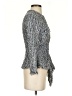 Roland Mouret Houndstooth Silver Jacket Size 4 - photo 4