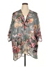 A.L.C. Gray Kimono Size 4X - photo 1