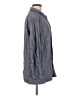 Unbranded 100% Cotton Gray Blue Long Sleeve Button-Down Shirt Size M - photo 4