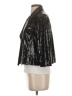 Forever 21 100% Polyester Metallic Silver Blazer Size S - photo 5